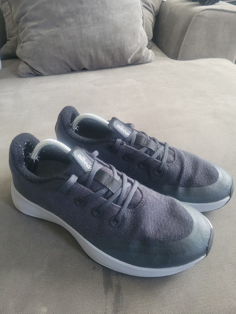 Allbirds Runner Protect Men's Size 10.5 Black Rugged Water-Repel Running Shoes